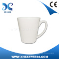 2014New Cheap12oz Latte Becher Keramik Sublimation Becher Hitze Presse Becher